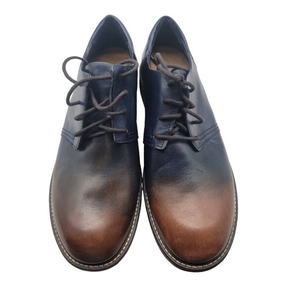 NAOT Shoes Men Size 41 Chief Ink  Oxford Two Tone Fade Leather Made in Israel main image 10